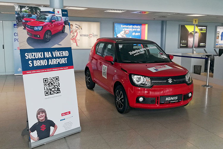 Suzuki na víkend s&nbsp;Brno Airport