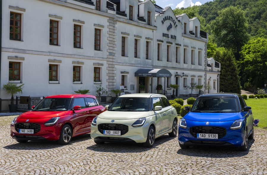 Suzuki Swift se v nové generaci pyšní nepřekonatelně bohatou výbavou již za 389.900 Kč