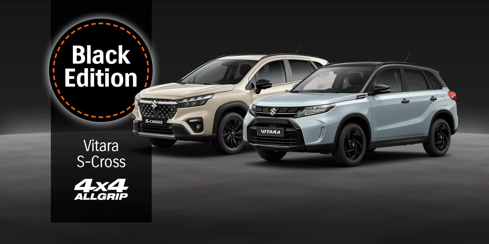 Speciální edice Black Edition pro Suzuki Vitara a&nbsp;S-Cross