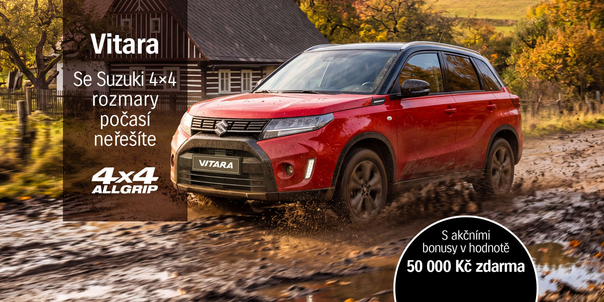 Metalíza a&nbsp;druhá sada kol zdarma pro Suzuki Vitara a&nbsp;S-Cross